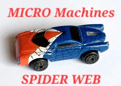 MICRO Machines SPIDER WEB CAR Auto Giocattolo Italia 2007 da COLLEZIONE - Immagine 1 di 4