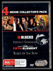 16 Blocks/Perfect Stranger/The Fifth Element/Tears Of The Sun (DVD) 4 Movies