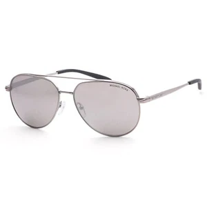 Michael Kors Men's Highlands 60mm Matte Silver Sunglasses MK1142 10036G 60 - Picture 1 of 2