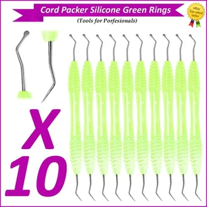 Schnurpacker Dental Silikon Grün Ring Griff Instrumentos Odontológicos - Bild 1 von 11