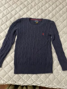 Polo Ralph Lauren Cable Knit Pullover Sweater Size 6 - Picture 1 of 3