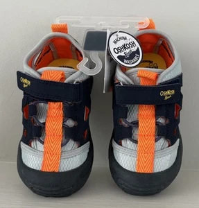 OSHKOSH Toddler Boys Shoes Emon Bumptoe Sandal Blue Size 7 NWT - Picture 1 of 14