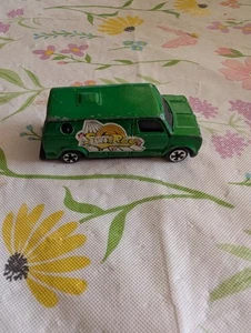 Vintage Diecast Green Sunray Van Hong Kong 2-3/4" Long - Picture 1 of 13