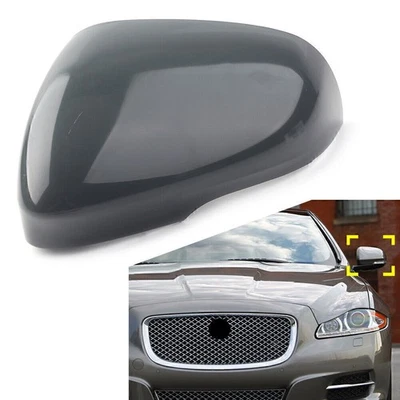 Left Rear Wing Mirror Cover Case Fits Jaguar XJ XJR XF XFR XFR-S XK XKR C2Z4412 Foto 1 de 4