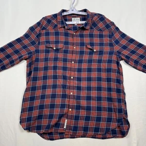 Lucky Brand XXL kariertes Flanellhemd Herren Langarm Knopfleiste Western - Bild 1 von 10