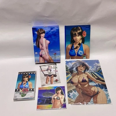 PSP Dead or Alive Paradise Limited Edition Box - Game CD Book Photo & Mat -Japan - Image 1 of 4