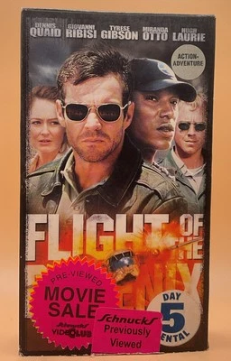 Flight of the Phoenix VHS 2005 Late Era Dennis Quaid Former Rental - Image 1 of 4