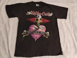 True vintage Motley Crue Dr. Feelgood Without You T-Shirt - Picture 1 of 7
