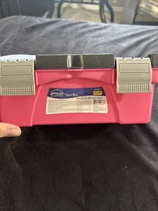 Caja de herramientas rosa 10x4x4 - Imagen 1 de 13