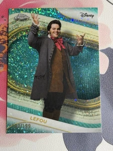 Tarjeta LEFOU 'Live' 2025 Topps Cromo Disney Aqua Mini Diamond Refractor #132/199 - Imagen 1 de 2