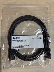 Extron 26-663-06 HDMI 6ft (1.8m) Ultra Premium High Speed Cable 4K - Picture 1 of 1