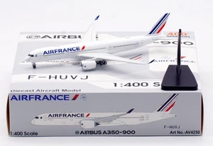Aviación 1:400 Air France Airbus A350-900 Diecast Aircraft Jet Modelo F-HUVJ Nuevo - Imagen 1 de 18