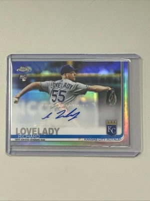 2019 Topps Chrome Update Richard Lovelady Refractor Auto  - Image 1 of 2