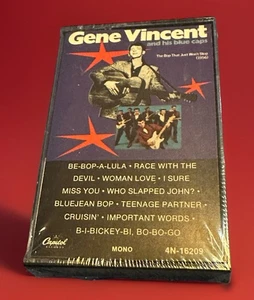 Gene Vincent - The Bob That Just Won’t Stop - Cassette ✨New Sealed✨ - Picture 1 of 3