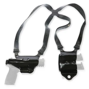 Galco Miami Classic II Shoulder System - Right Hand - Black MCII212B - Picture 1 of 7