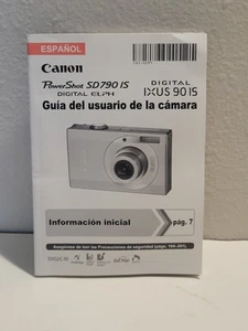 Canon PowerShot SD790 IS User Guide Instruction Manual In ESPANOL - Picture 1 of 2