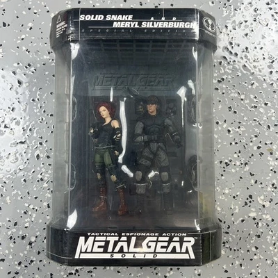 McFarlane Toys Metal Gear Solid - Solid Snake & Meryl Edición Especial Sellado Foto 1 de 4