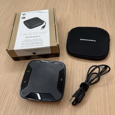 Plantronics Calisto 610 Portable USB Speakerphone with Carry Case P610-M - Image 1 of 4