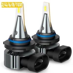 2-10x 2000LM 9006 HB4 LED Headlight Globe H/Lo Kit Beam 300% Brighter Replace AU - Picture 1 of 13