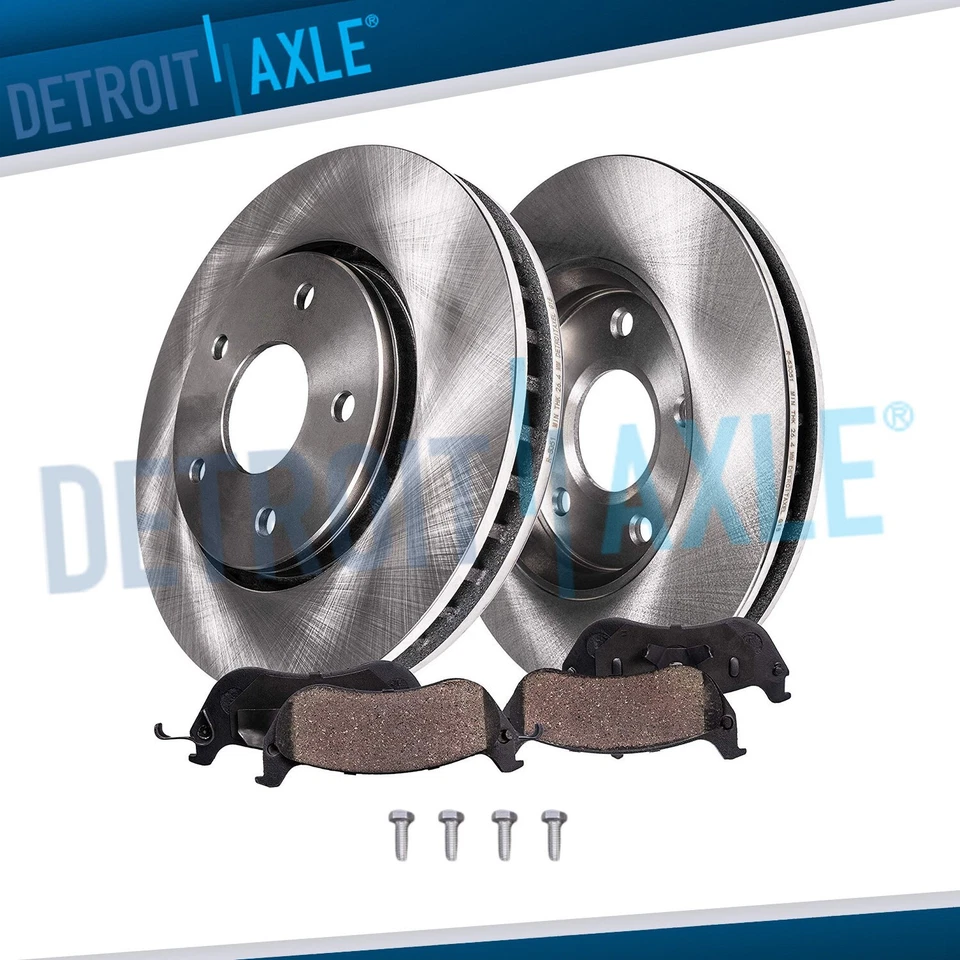 12.09" Front Brake Rotors Ceramic Brake Pads for Mini Cooper Clubman Countryman - Image 1 of 4