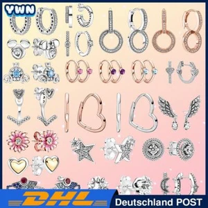Modische Ohrstecker Mit Perlen Trendiges Accessoire Für Frauen Und Mädchen - Bild 1 von 23
