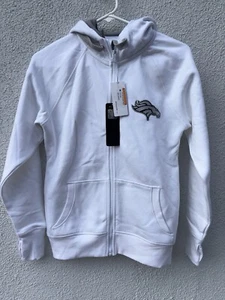 Antigua Denver Broncos Women’s Full Zip Jacket Victory Hoodie Medium NWT MSRP$95 - Picture 1 of 6