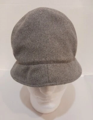 Sombrero cubo mujer LANDS' END gris polar/lana talla S/M Foto 1 de 4