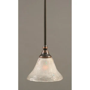 Toltec Lighting Stem Mini Pendant, 7' Frosted Crystal Glass - 23-BC-751 - Picture 1 of 1