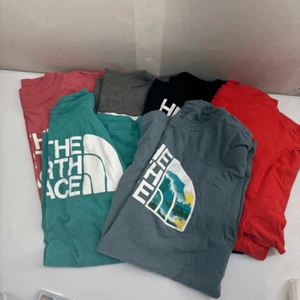 Lot of 6 The North Face Short Sleeve T-Shirts Size Medium Multi Color - Picture 1 of 8