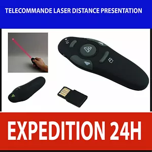 FERNBEDIENUNG FERNBEDIENUNG PRÄSENTATION POWERPOINT LASER USB PROJEKTOR PTT - Bild 1 von 10