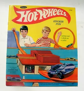 1969 HOT WHEELS Sticker Fun Book by Whitman - Picture 1 of 9