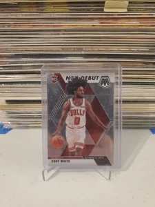 2019 Panini Mosaic NBA Debut #264 Coby White (RC) - Chicago Bulls - Picture 1 of 2