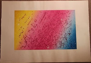 Jacques MONORY - Sérigraphie signée numérotée Fouillis mathématique *** - Picture 1 of 4