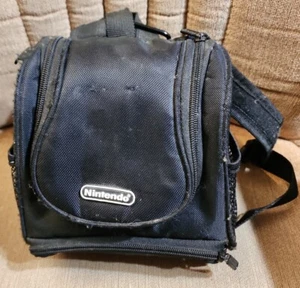 Nintendo Official Gameboy Black Mini Backpack Game Travel Carrying Case Bag - Picture 1 of 3