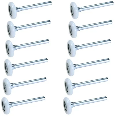 Heavy Duty 6200Z Precision Sealed 1.75" Nylon Garage Door Roller 4" Stem 12 PACK - Image 1 of 2