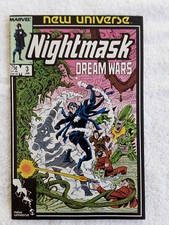 Nightmask #3 (January 1986 [January 1987], Marvel) Vol #1 VF