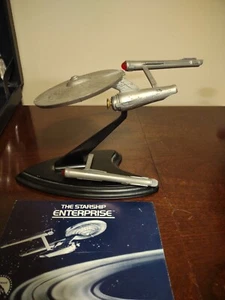 Vintage Star Trek 1997 Pewter U.S.S. Enterprise NCC-1701 Franklin Mint - Picture 1 of 9