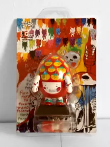 Qee - EggQ - Toy2r - 2.5" - Kidrobot Vinyl toy urban street art - Foto 1 di 1