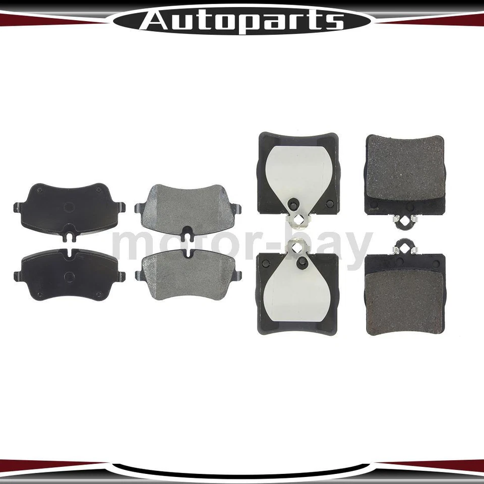 Pastillas de freno delanteras traseras para Mercedes-Benz C240 2005 2004 2003 2002 Centric Foto 1 de 4