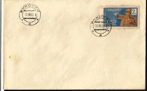 Albania Albanien Albanie 1963 FDC MiNr 754 Army 20-th Anniversary - Picture 1 of 1