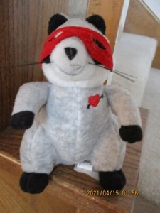 Hallmark's Valentine "LOVE BANDIT" 5 ZOLL PLÜSCHWASCHBÄR - Bild 1 von 6