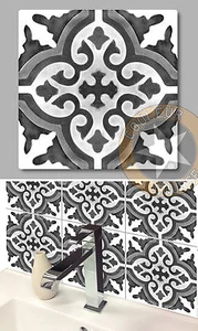 4 X AUFKLEBER STICKER FÜR FLIESEN BAD KÜCHE (CR007) - Bild 1 von 1