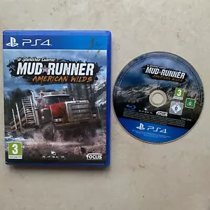 Jeu Ps4 - Mud Runner American Wilds - jeu Sony PlayStation 4 - Imagen 1 de 2