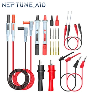 20PCS Multimeter Test Lead Kit Wire Piercing Probe Alligator Clip Mini Grabber - Picture 1 of 9