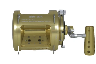 Carrete de arrastre doble 80W 2 velocidades | Blue Marlin Tournament Edition Foto 1 de 4