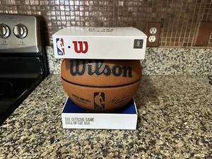 Official Wilson NBA Game Ball Genuine Leather Basketball NEW 2023 - Picture 1 of 6