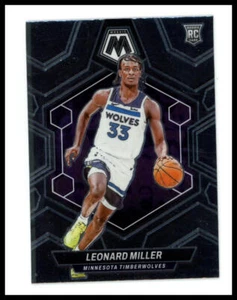 2023-24 Panini Mosaic #213 Leonard Miller Minnesota Timberwolves - Picture 1 of 2