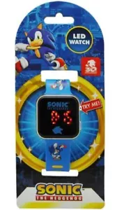 Sega Sonic the Hedgehog LED digital Armbanduhr Kids Clock Watch - Bild 1 von 3