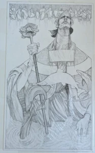 Original Art For Mogwai 2011 Rich Kelly Not Mondo Not EMEK - Picture 1 of 1