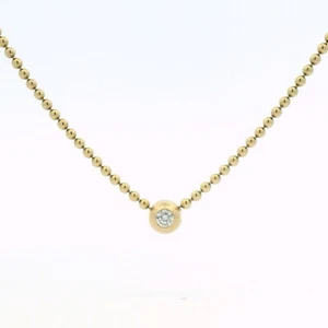 Collar Cartier Draperie De Decollete Oro Amarillo 18ct Diamantes 18k - Imagen 1 de 5